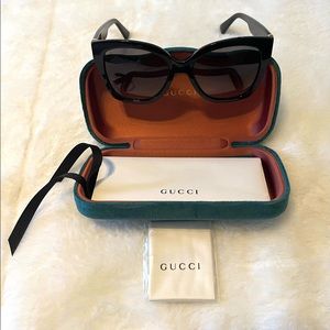 Gucci oversized women sunglasses